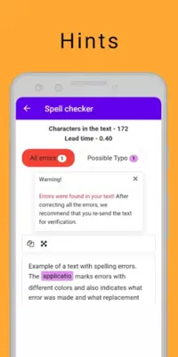 Spell checker android App screenshot 10
